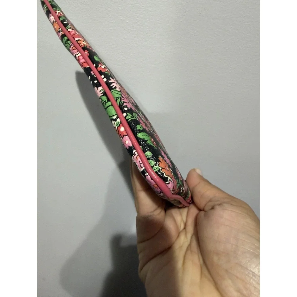 Coach Corner Zip Wristlet In Posey Cluster Floral Print Coated Canvas P